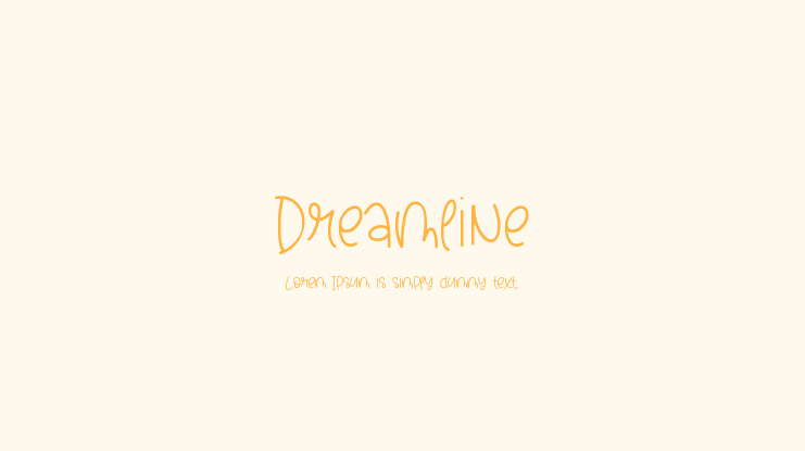 Dreamline Font