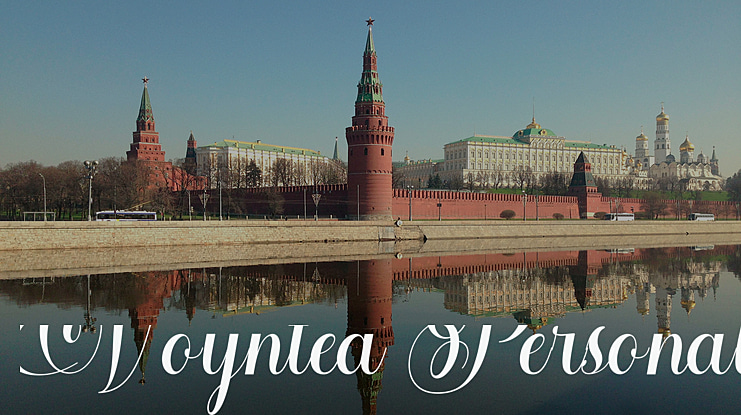 Voyntea Personal Use Font