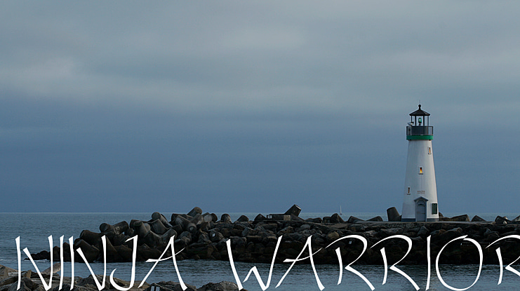 NINJA WARRIOR Font