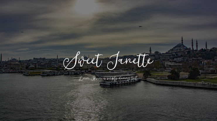 Sweet Janette Font