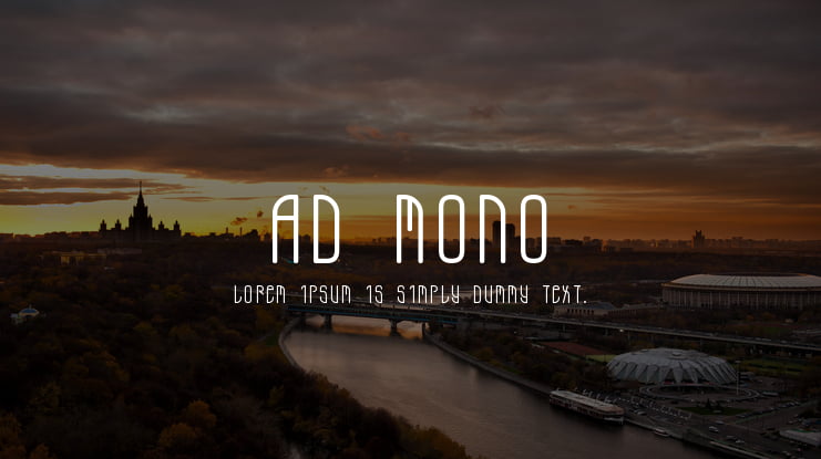 AD Mono Font