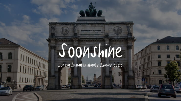 Soonshine Font