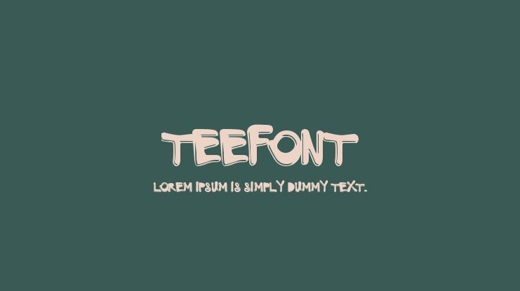 teefont Font
