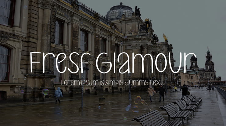 Fresf Glamour Font
