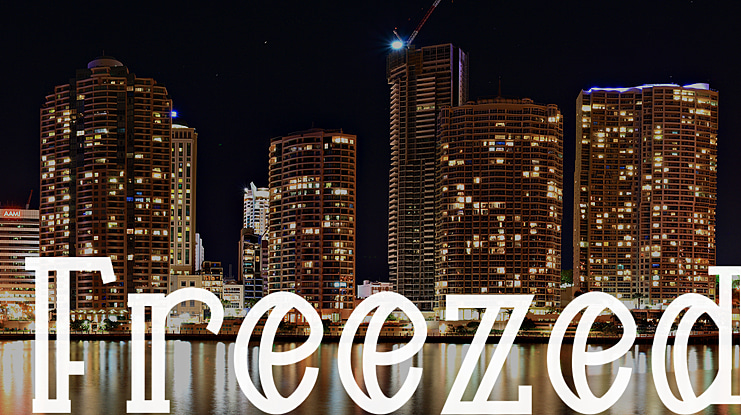 Freezed Font