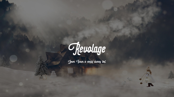 Revolage Font Family