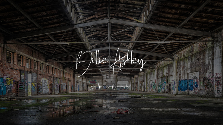 Billie Ashley Font