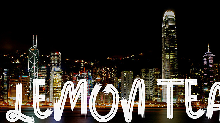 LEMON TEA Font