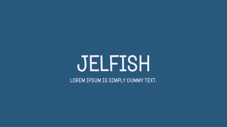 Jelfish Font Family