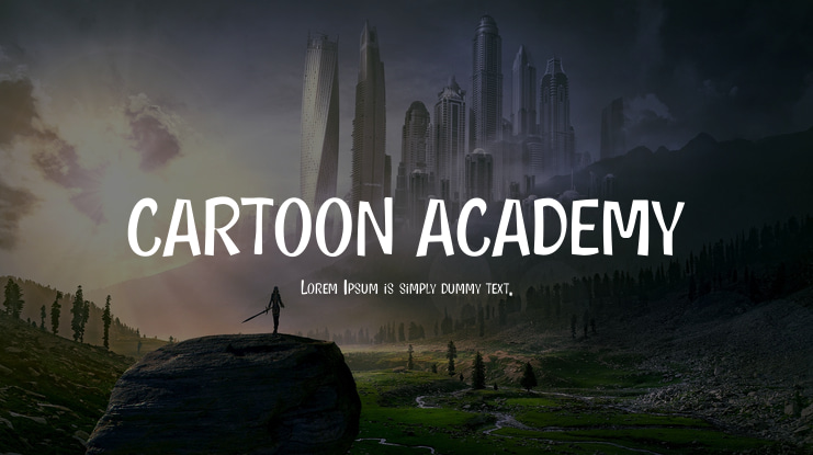 CARTOON ACADEMY Font