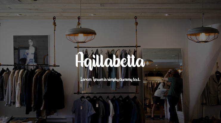 Aqillabetta Font