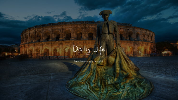 Daily Life Font