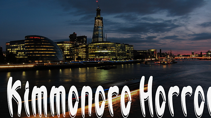 Kimmonoro Horror Font