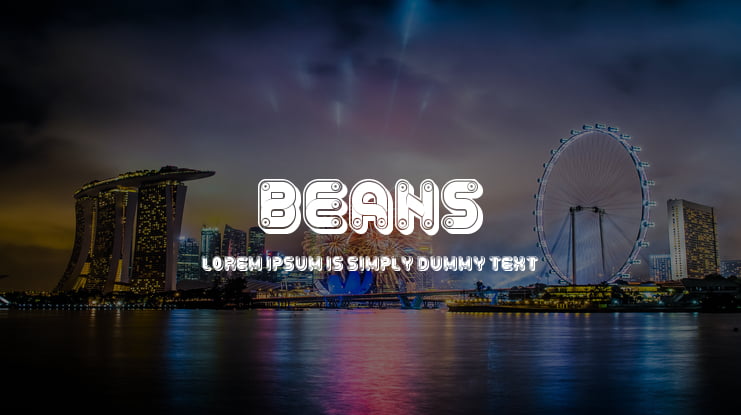 Beans Font