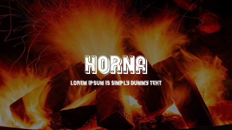 Horna Font