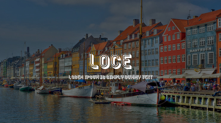 Loce Font