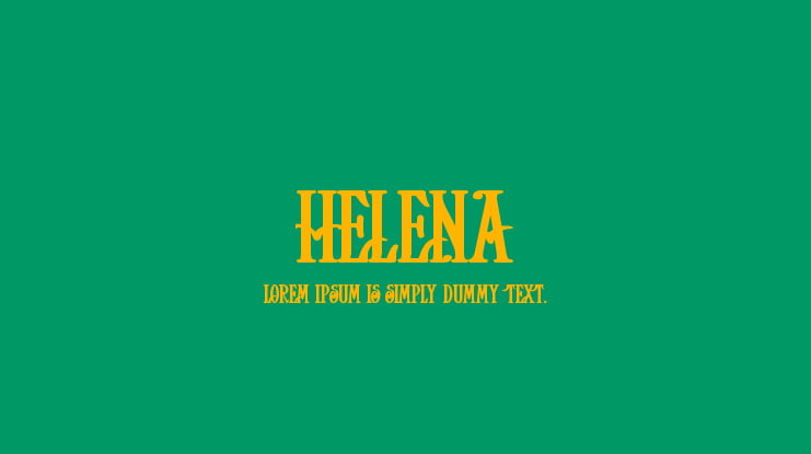 Helena Font Family