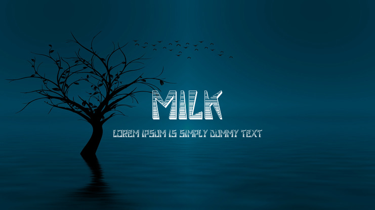 Milk Font