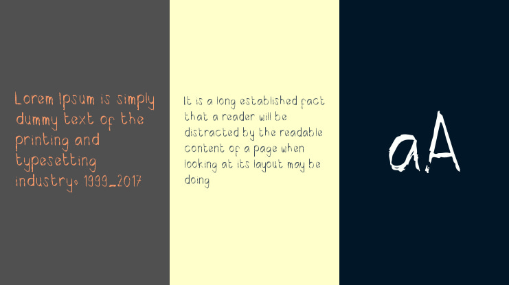 Handwritten Origi Font