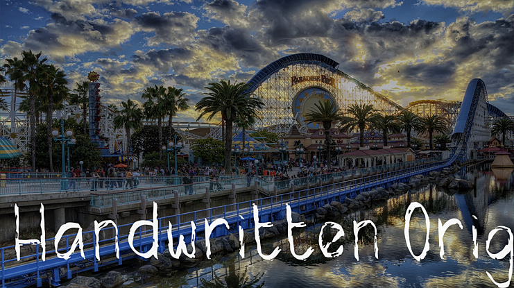 Handwritten Origi Font