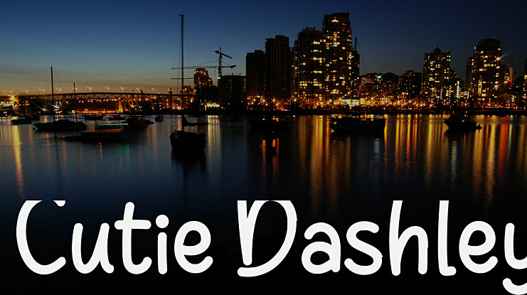 Cutie Dashley Font