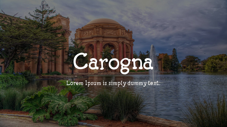 Carogna Font