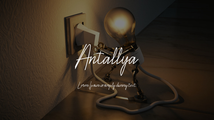 Antallya Font