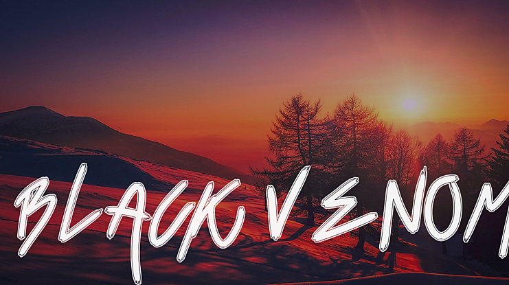 Black Venom Font