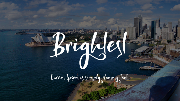 Brightest Font