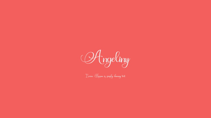 Angeliny Font