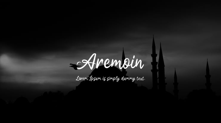 Aremoin Font