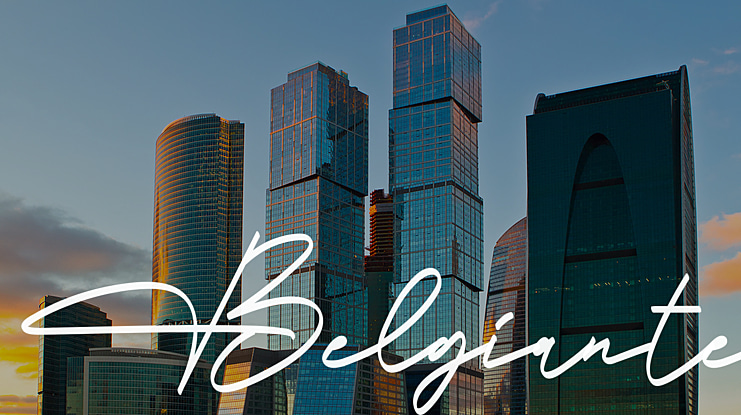 Belgiante Font Family