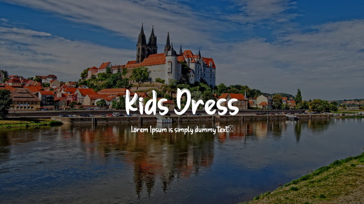 Kids Dress Font