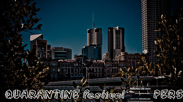QUARANTINE festival (PERSONAL U Font