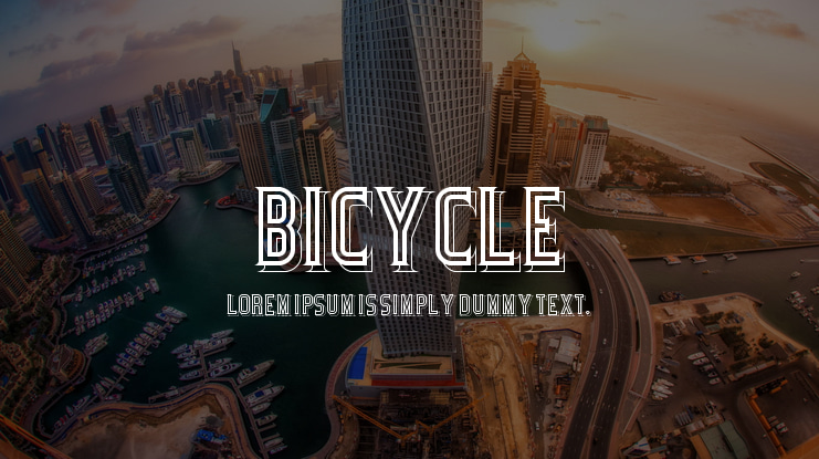 Bicycle Font Family