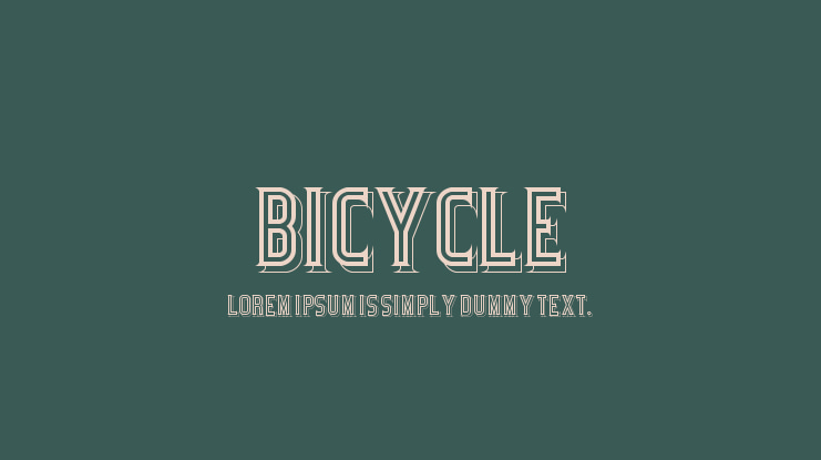Bicycle Font Family
