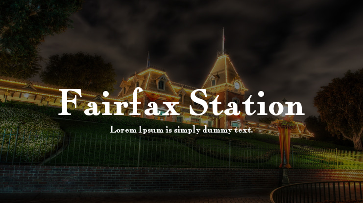 Fairfax Station Font