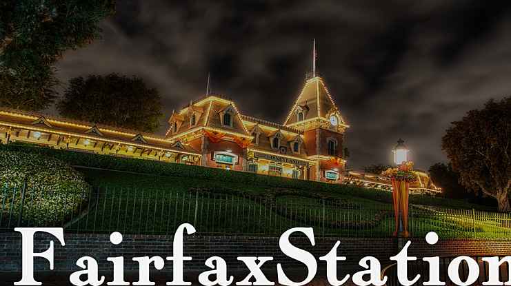 Fairfax Station Font
