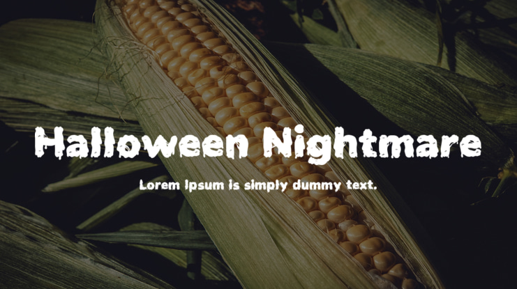 Halloween Nightmare Font