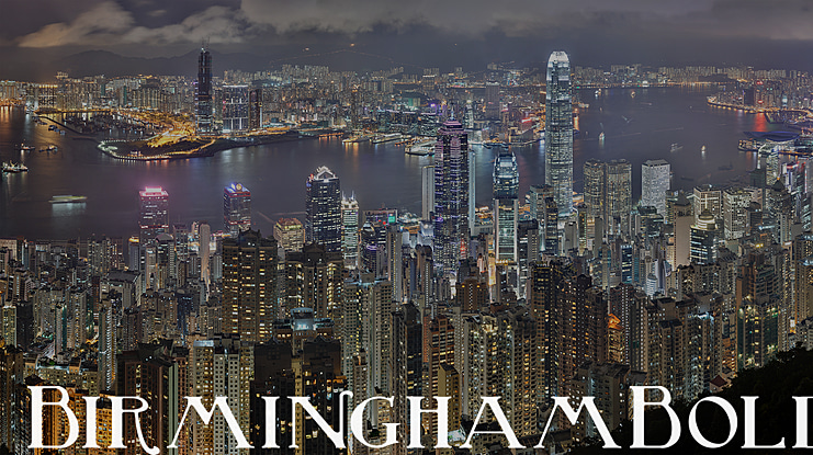 Birmingham Font Family