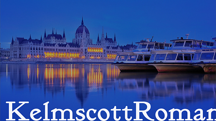 Kelmscott Roman Font