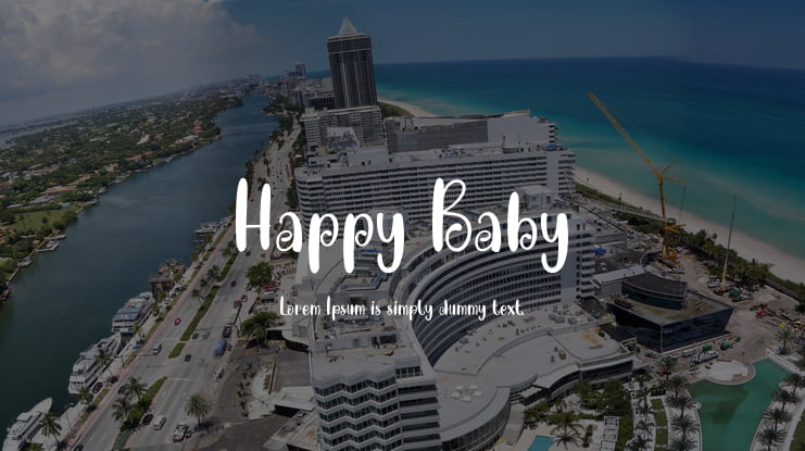 Happy Baby Font