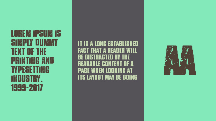 HARDCORE ATTITUDE Font