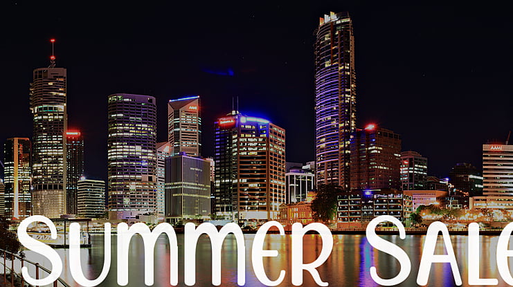 Summer Sale Font