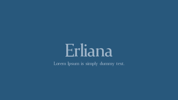 Erliana Font