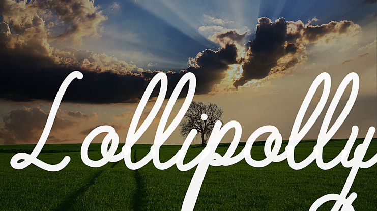 Lollipolly Font