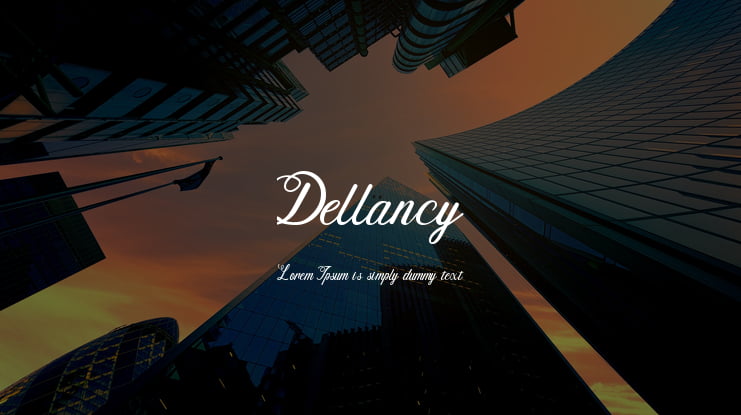 Dellancy Font