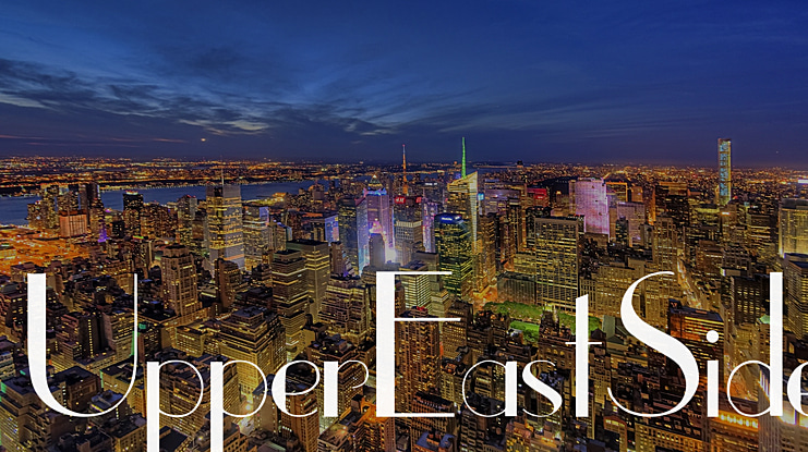 UpperEastSide Font