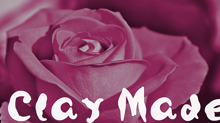 Clay Made Font