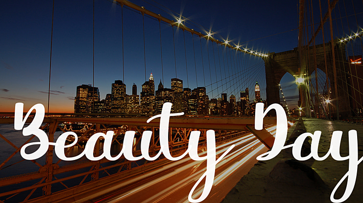 Beauty Day Font